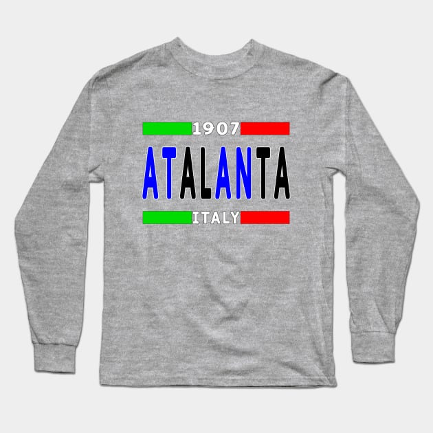 Atalanta 1907 Italy Classic Long Sleeve T-Shirt by Medo Creations